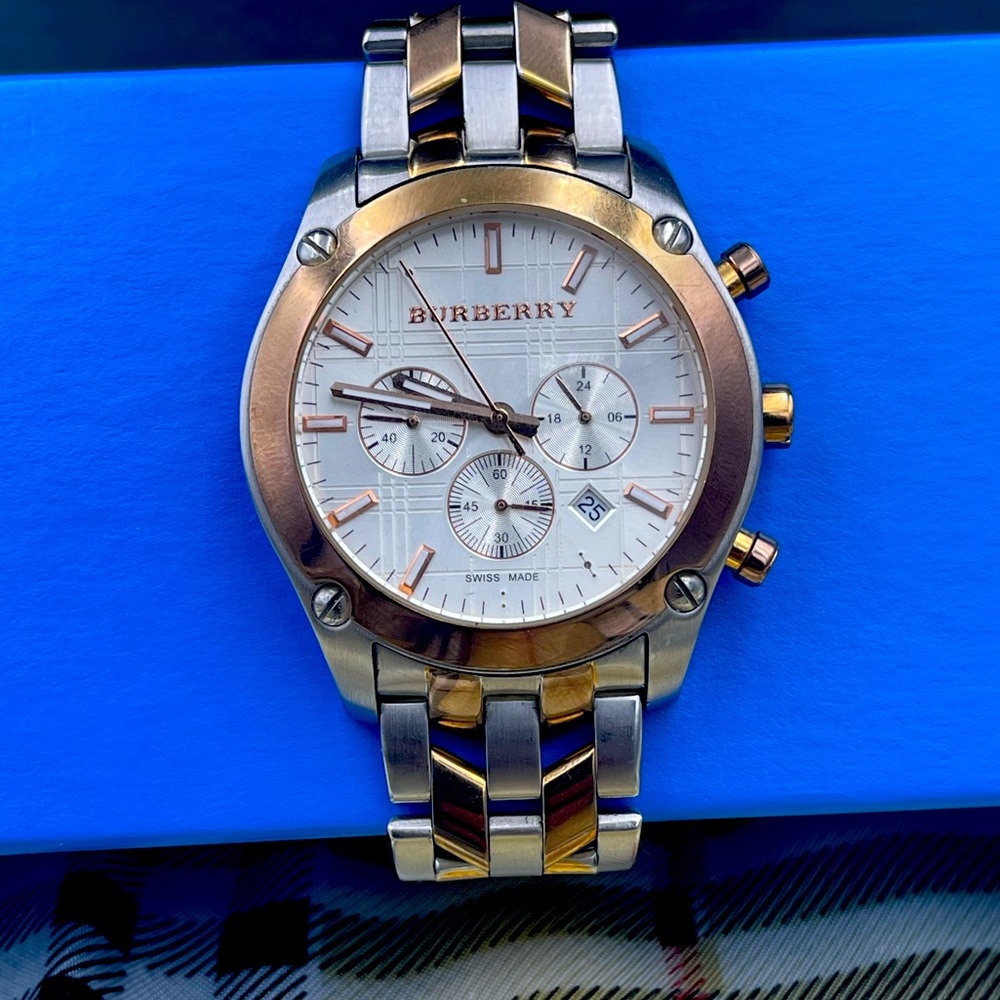 Burberry BU1850 Heritage Men's Chronograph Watch